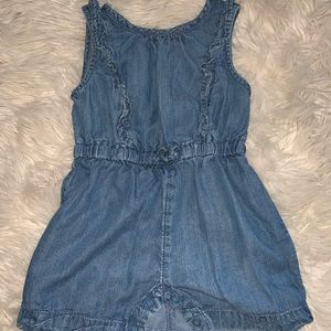 Joe Fresh Denim Shorts Romper